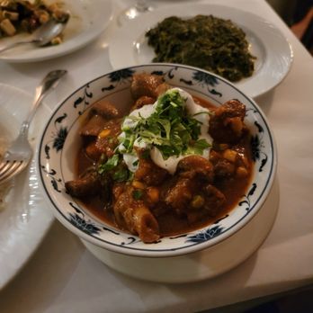 The Helmand signature dishes Kaddo Borwani, Aushak, Lamb Lawand, Koufta Challow, Dwopiaza